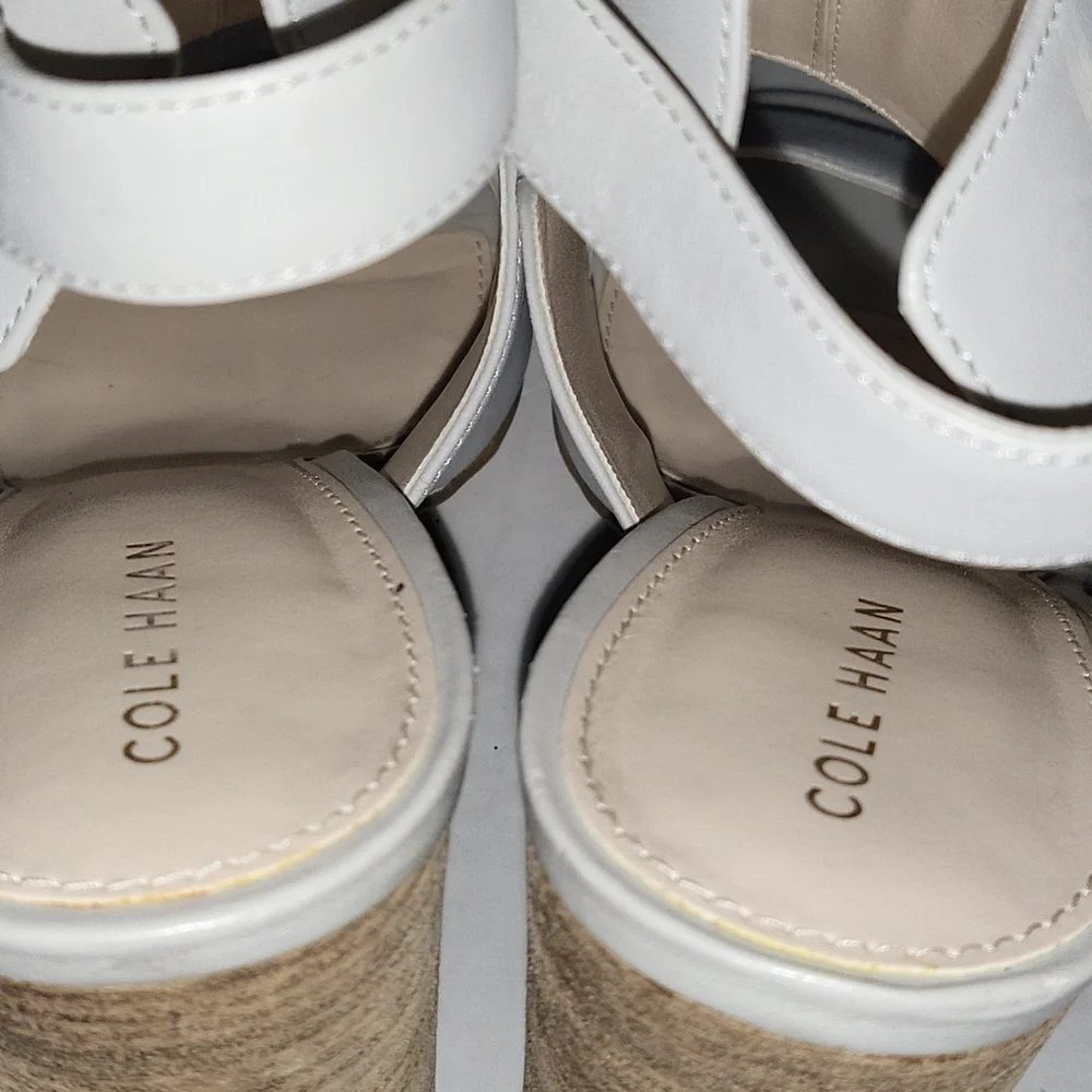 Cole Haan Gray Sandal 8 B - Picture 5 of 8